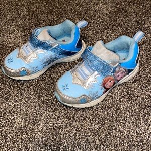Disney Frozen 2 toddler girl strap on shoes